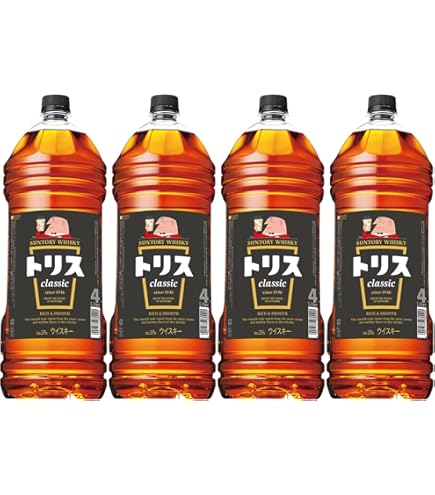 Amazon.co.jp: トリス クラシック 4000ml×4本 [サントリー ウイスキー